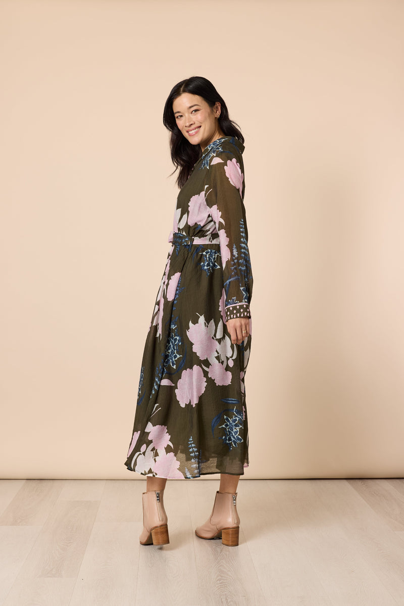 Load image into Gallery viewer, Gordon Smith Womens Colorado Print Dress
