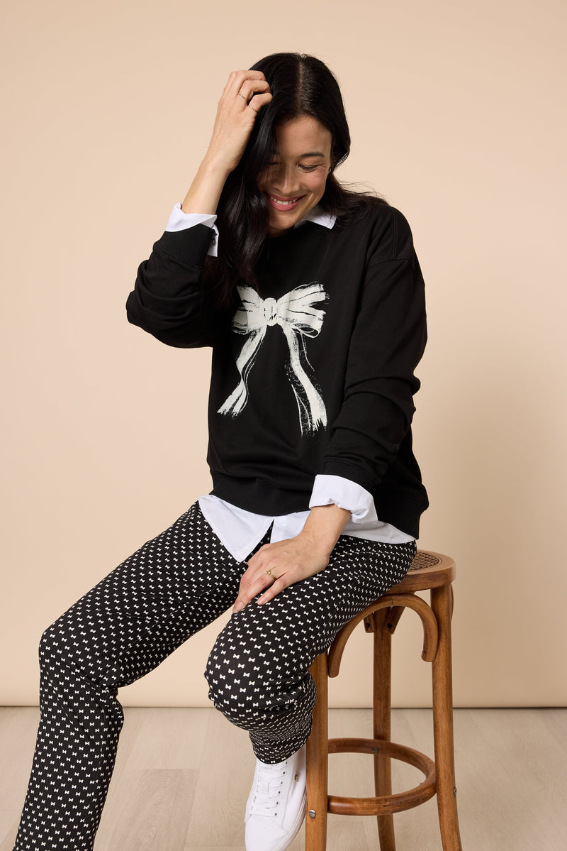 Load image into Gallery viewer, Gordon Smith Womens Pretty Bow Sweatshirt
