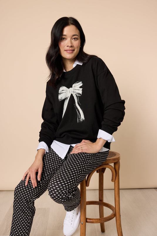 Gordon Smith Womens Pretty Bow Sweatshirt