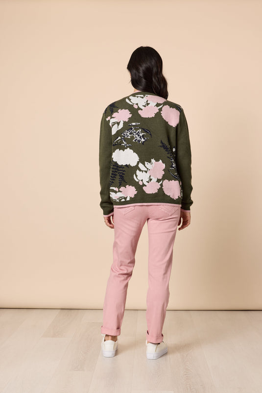 Gordon Smith Womens Colorado Print Cardigan