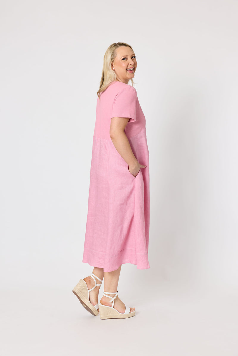Load image into Gallery viewer, Gordon Smiths Womens Le Marais Linen Dress
