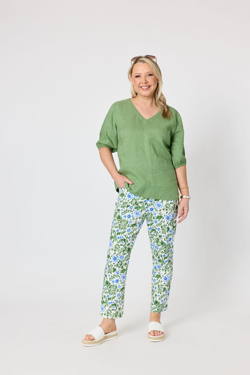 Load image into Gallery viewer, Gordon Smiths Womens Anna Linen Top
