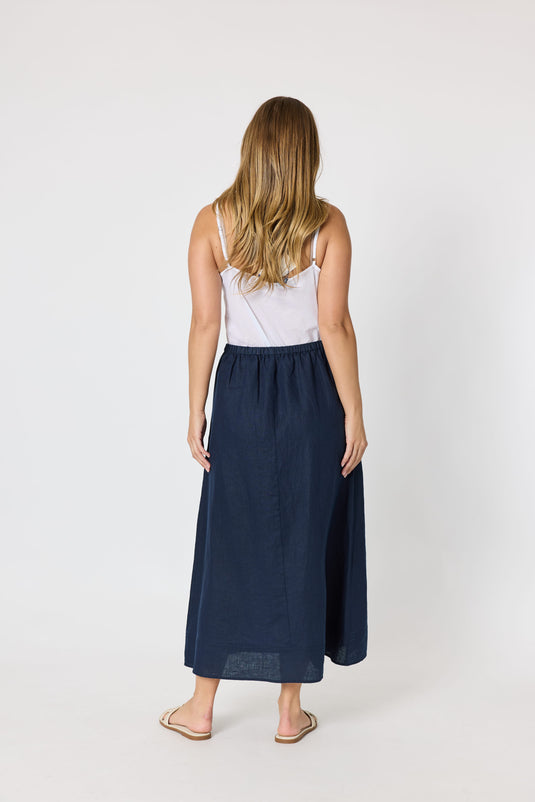Gordon Smith Womens Amy Linen Maxi Skirt