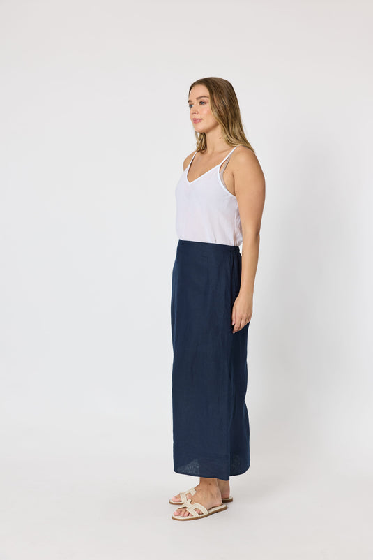 Gordon Smith Womens Amy Linen Maxi Skirt