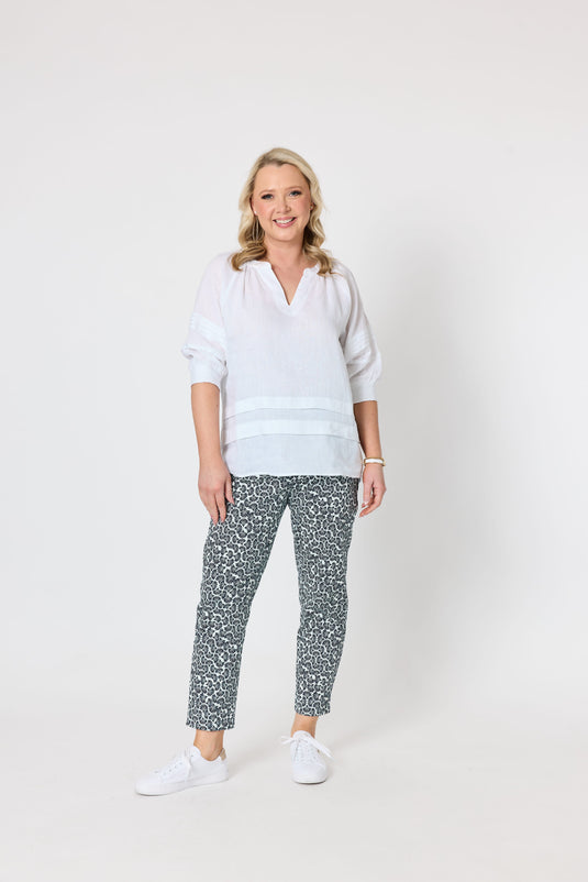Gordon Smith Womens Oasis Print Slim Leg Pant