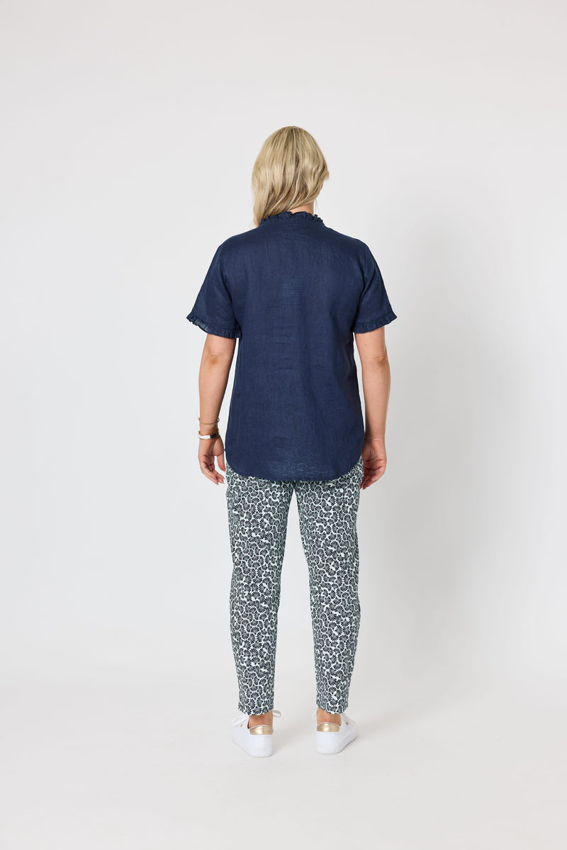Load image into Gallery viewer, Gordon Smith Womens Oasis Print Slim Leg Pant
