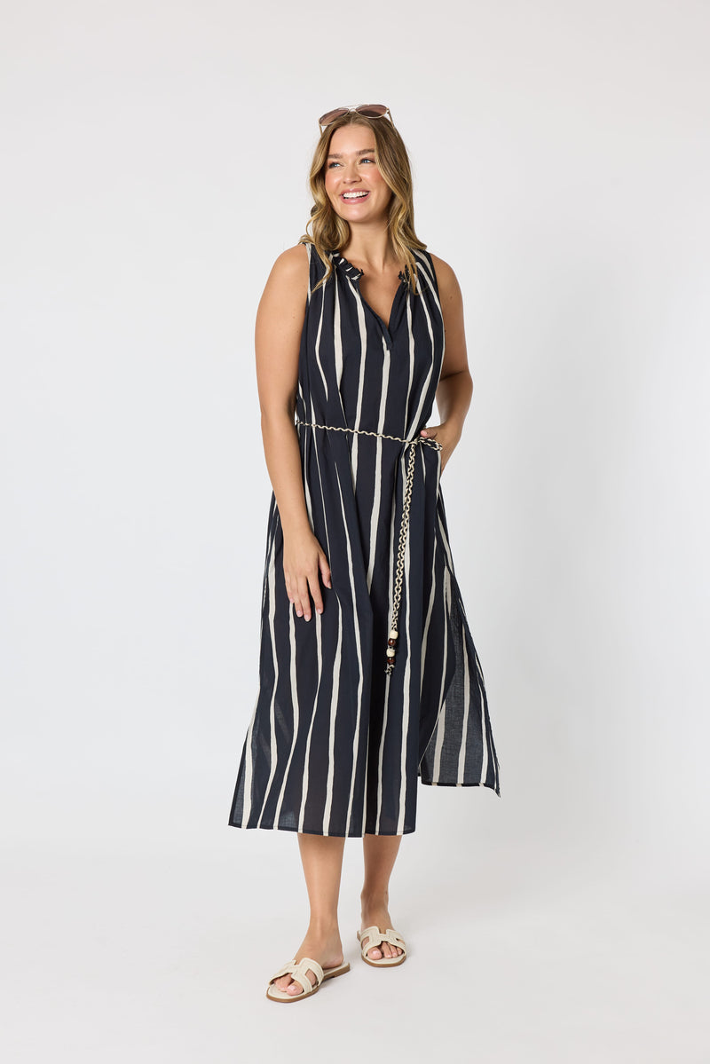 Load image into Gallery viewer, Threadz Sunset Safari Dress
