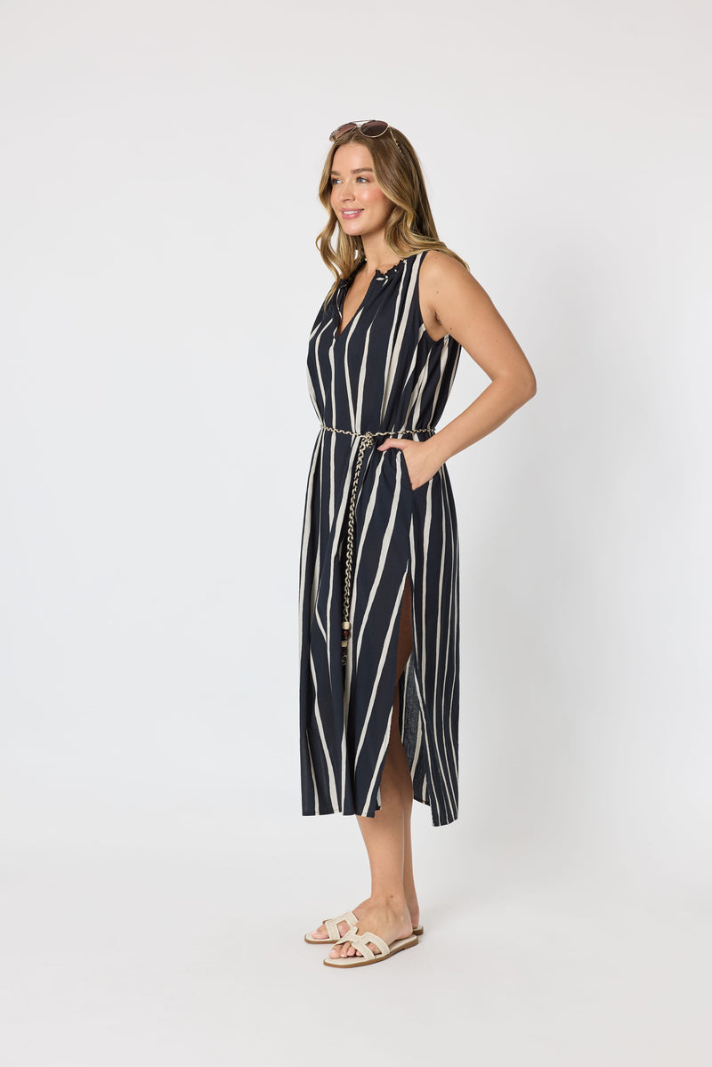 Load image into Gallery viewer, Threadz Sunset Safari Dress

