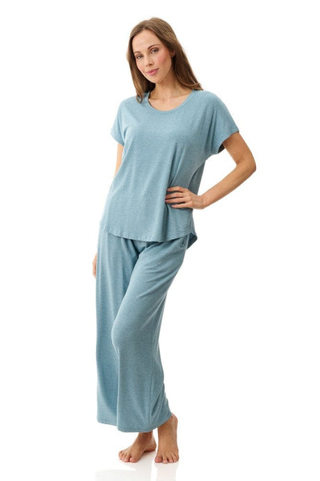 Givoni Womens Long Pyjama - Lagoon Marle