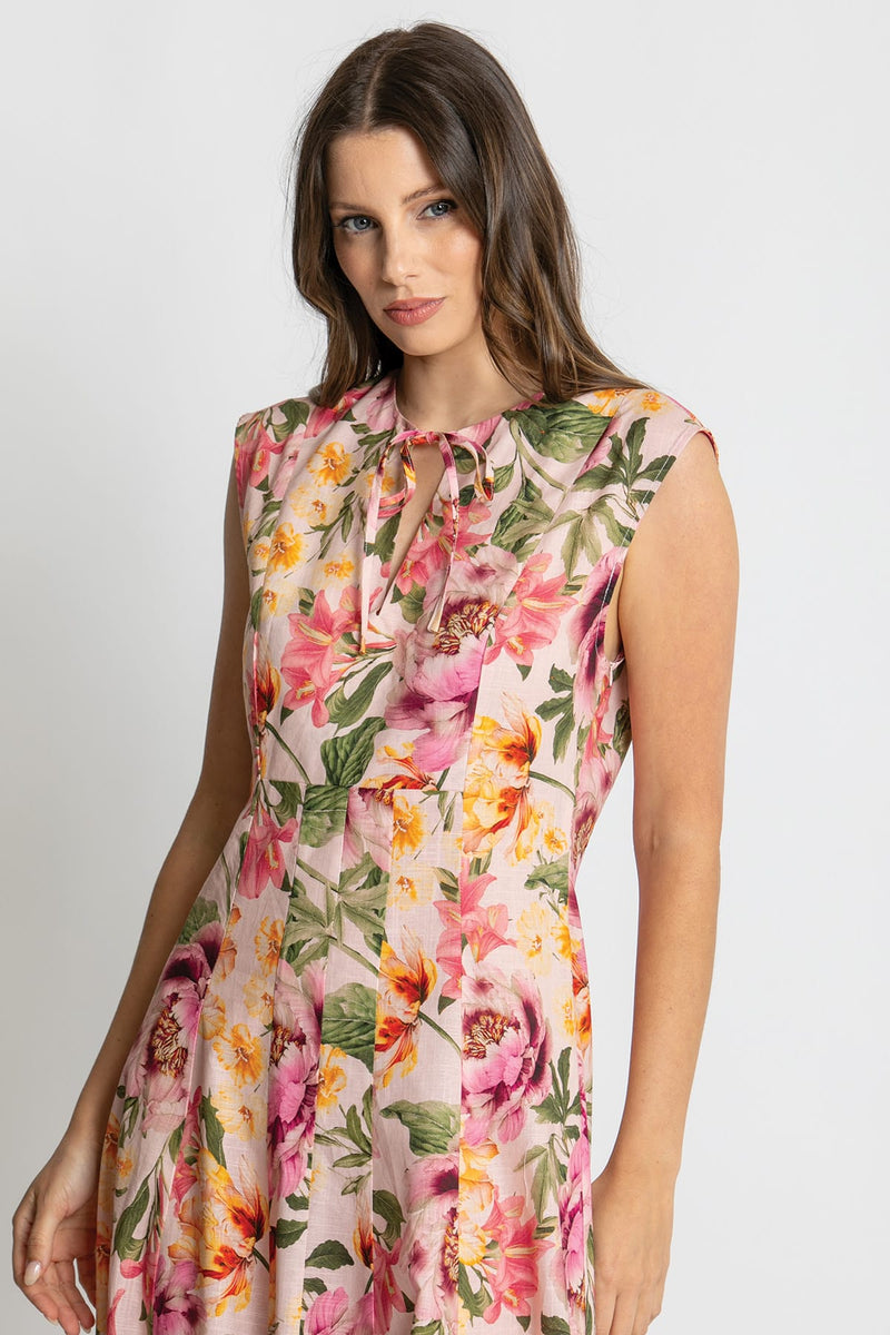 Load image into Gallery viewer, Kachel Womens Belle Sleeveless Maxi Dress
