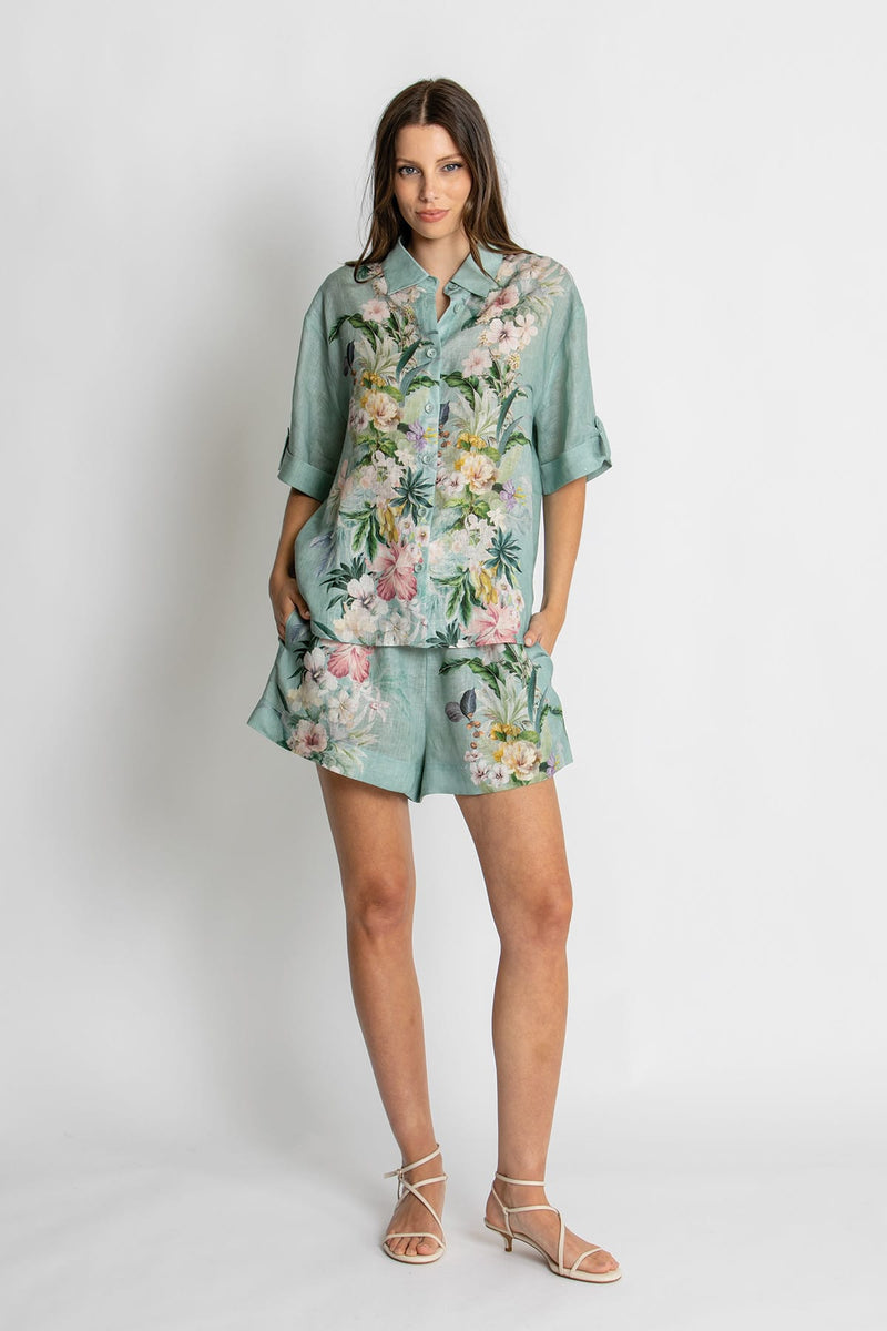 Load image into Gallery viewer, Kachel Womens Eva Short Sleeve Shirt
