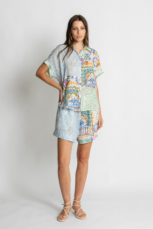 Kachel Womens Naomi Shirt - Multi