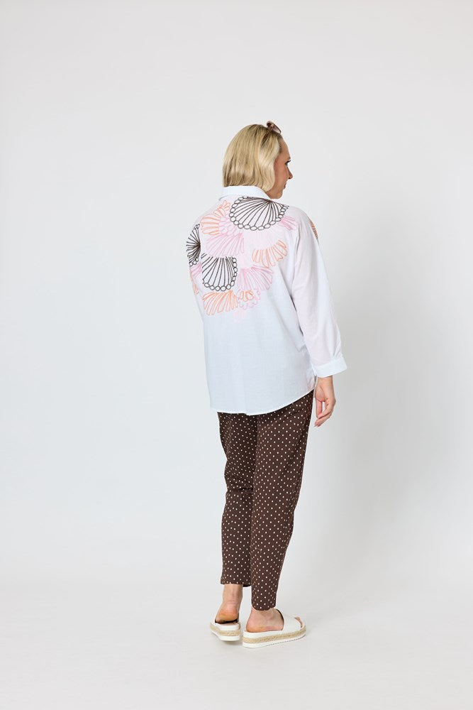 Load image into Gallery viewer, Gordon Smith Womens Shell Print Pant
