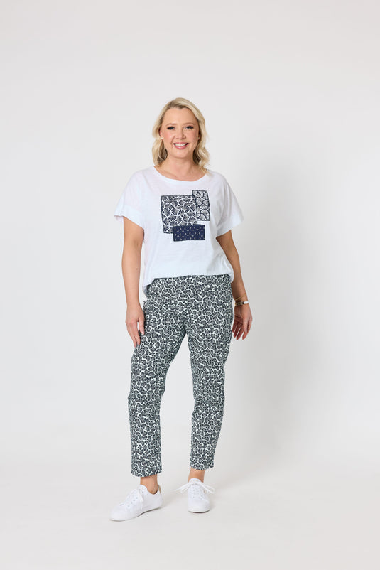 Gordon Smith Womens Piviera Patch Cotton Tee