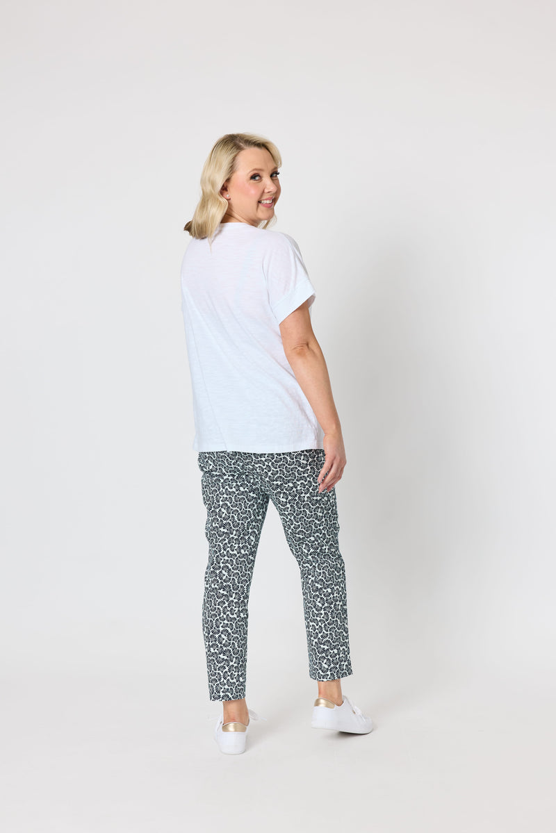 Load image into Gallery viewer, Gordon Smith Womens Piviera Patch Cotton Tee
