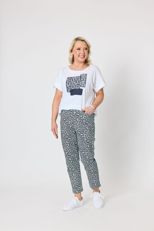 Gordon Smith Womens Piviera Patch Cotton Tee