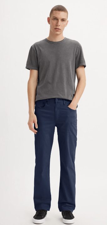 Levis Mens 516 Straight Stretch Chino - Naval Academy