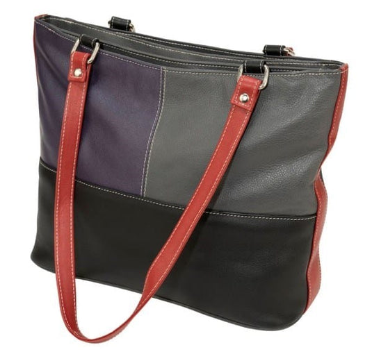 Franco Bonini Large Soft Leather Shoulder Bag