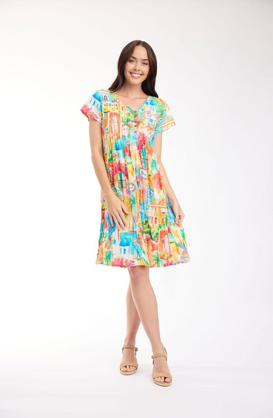 Orientique Womens 50yrs Travel Dress Easy Fit
