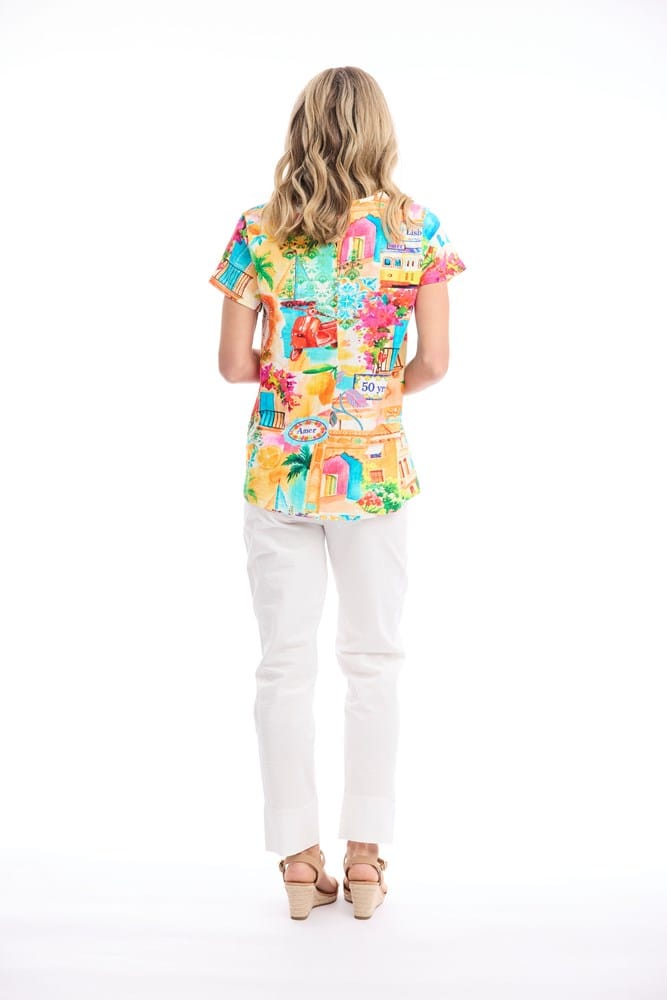 Load image into Gallery viewer, Orientique Womens 50yrs Travel Tee Contemporary
