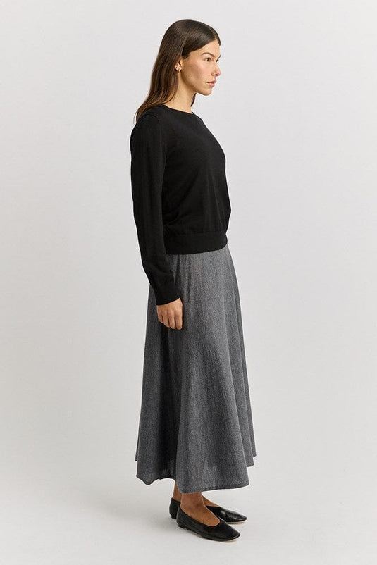 Toorallie Womens Extra Fine Knit Crew