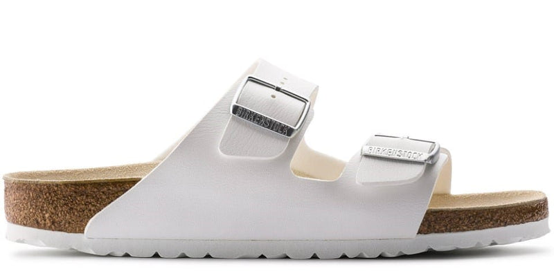 Load image into Gallery viewer, Birkenstock Arizona White Birko-Flor
