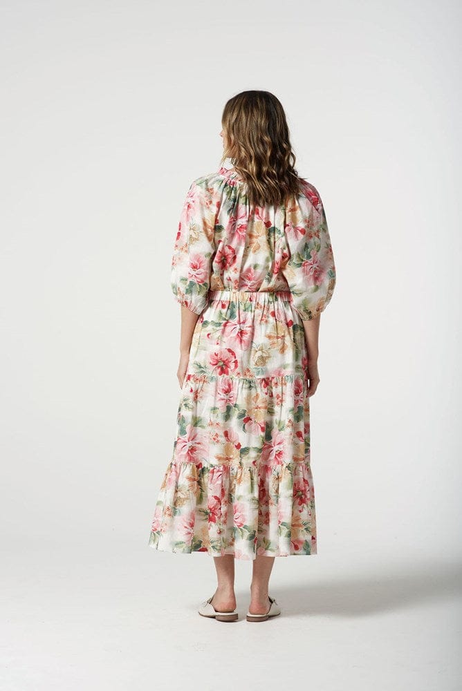 Load image into Gallery viewer, Goondiwindi Cotton Womens Floral Tiered Skirt
