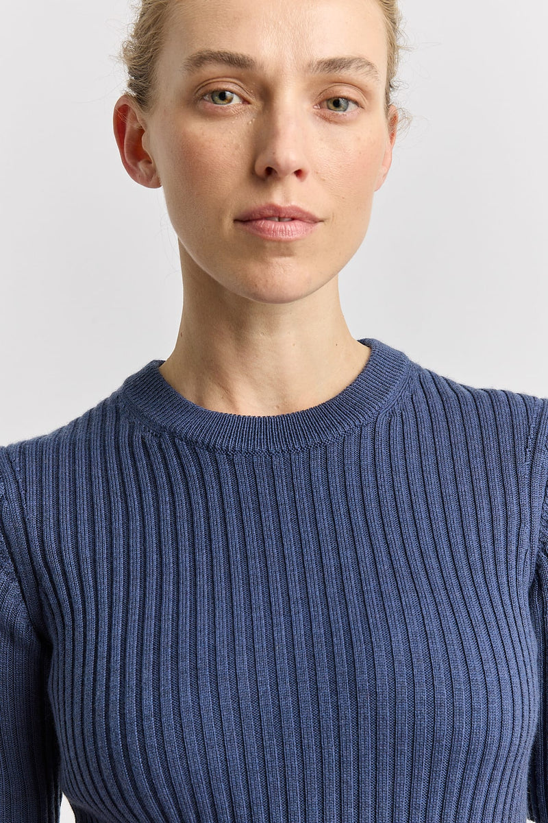 Load image into Gallery viewer, Toorallie Womens Rib Knit Top - Galaxy
