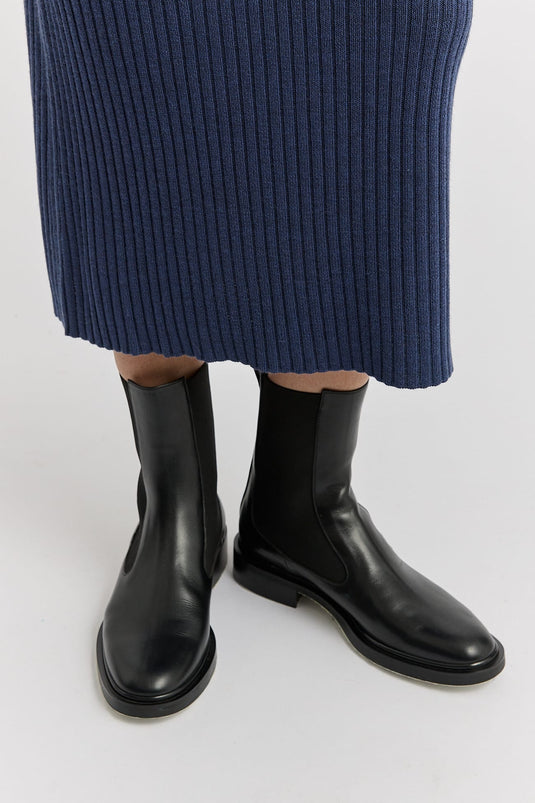 Toorallie Womens Rib Knit Skirt - Galaxy