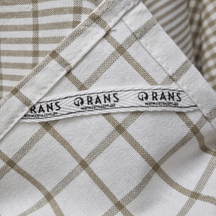 Load image into Gallery viewer, Rans Milan Tea Towel Pack of 5 - Taupe
