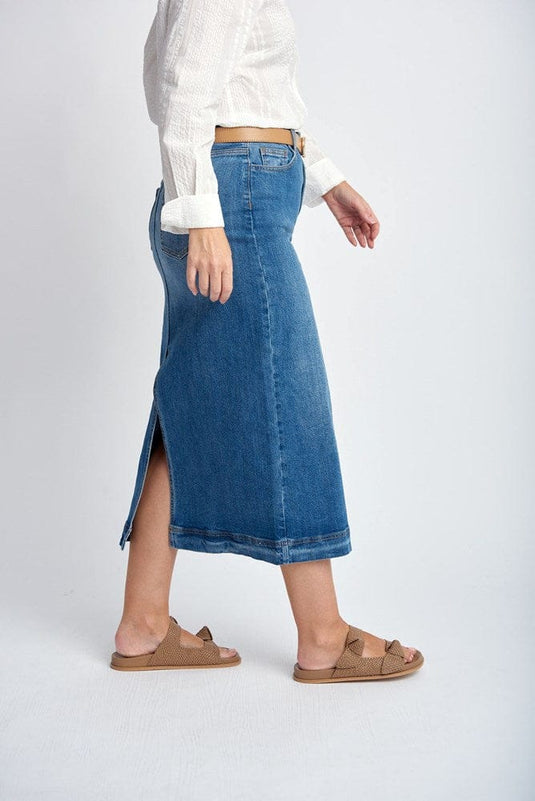 Goondiwindi Cotton Womens Denim Maxi Skirt