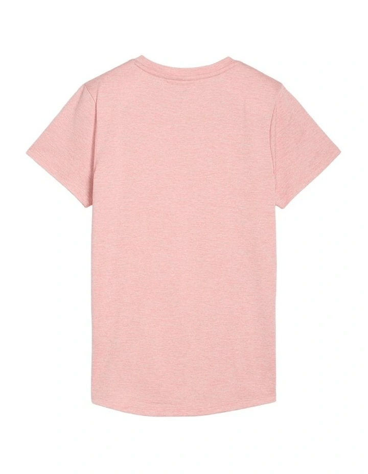 Load image into Gallery viewer, Puma Womens Train All Day Essentials Heather Tee - Rosy Outlook
