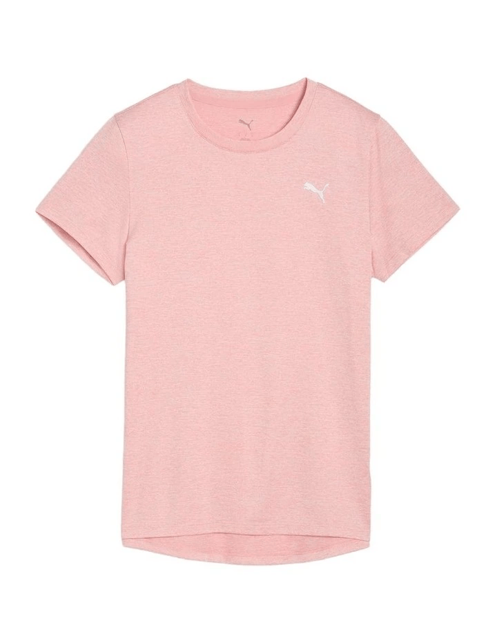 Load image into Gallery viewer, Puma Womens Train All Day Essentials Heather Tee - Rosy Outlook
