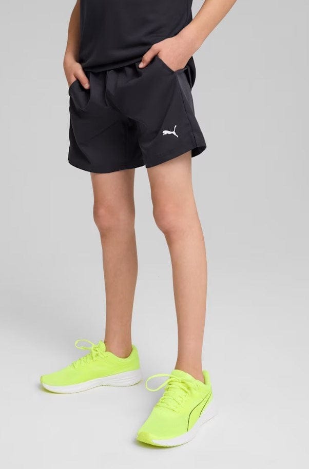 Load image into Gallery viewer, Puma Boys Train All Day Essentials Woven Shorts
