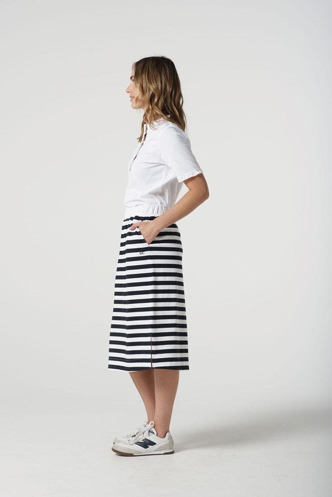 Load image into Gallery viewer, Goondiwindi Cotton Womens Knit Striped Skirt

