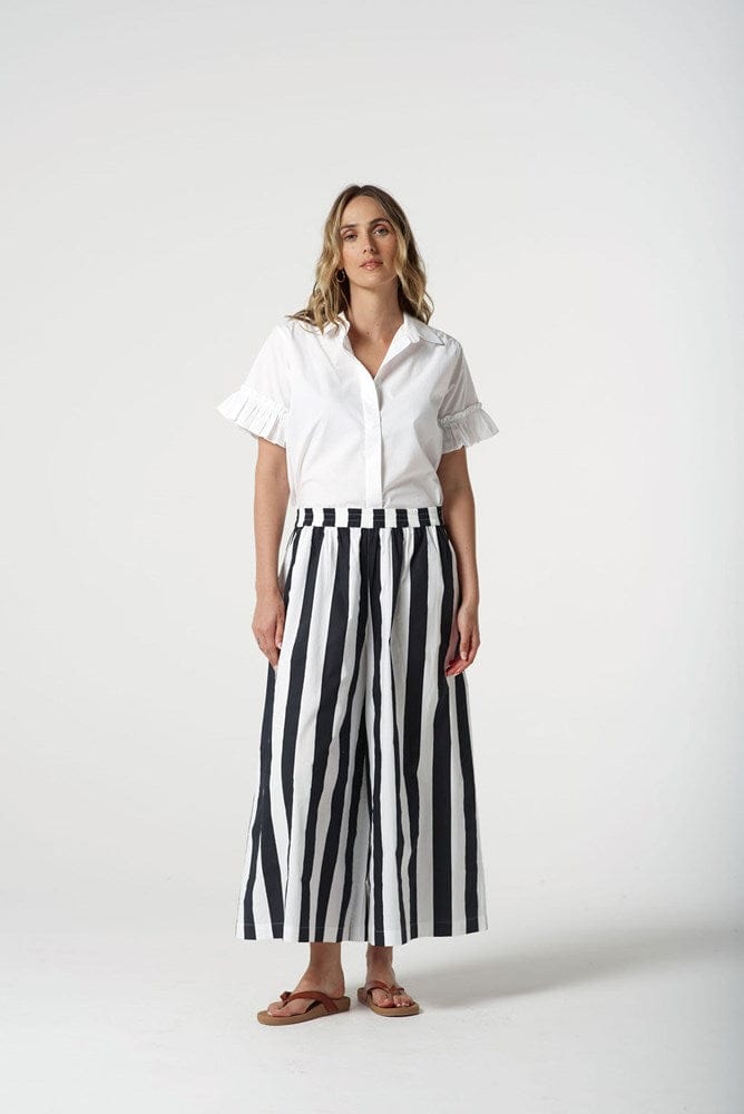 Load image into Gallery viewer, Goondiwindi Cotton Womens Thick Stripe Cullottes
