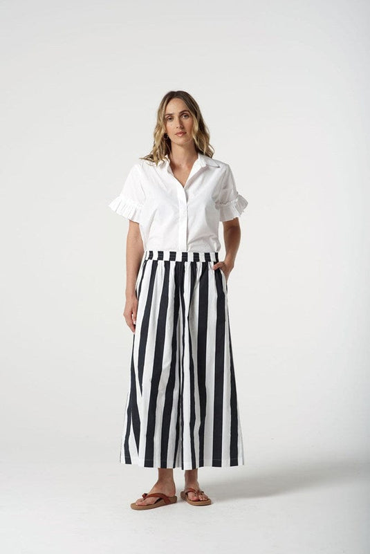 Goondiwindi Cotton Womens Thick Stripe Cullottes