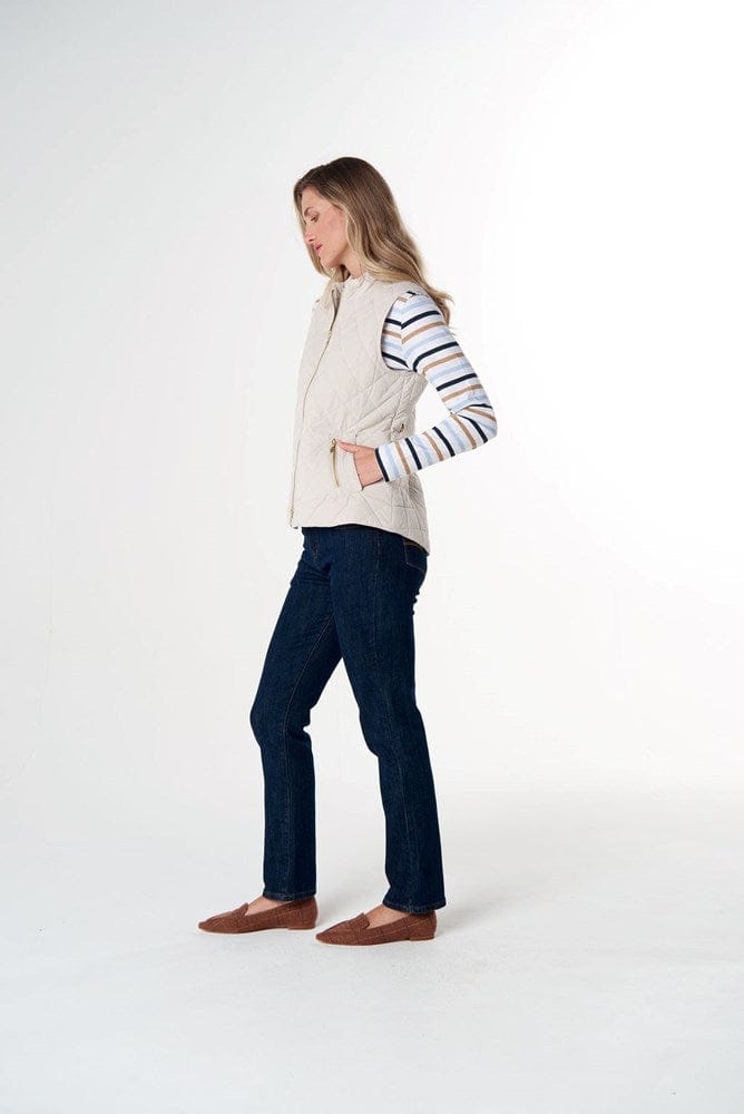 Load image into Gallery viewer, Goondiwindi Cotton Heritage Quilted Vest - Birch
