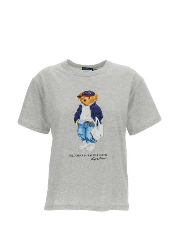 Load image into Gallery viewer, Polo Ralph Lauren Womens Polo Bear Cotton Jersey Tee
