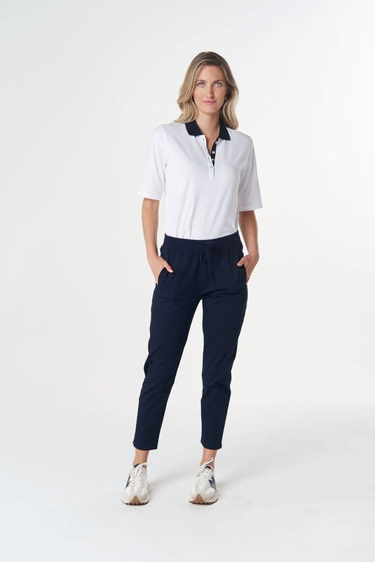 Goondiwindi Cotton Crop Cotton Stretch Jogger - Dark Navy