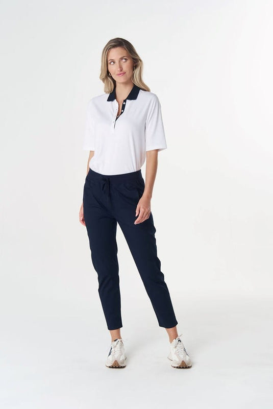 Goondiwindi Cotton Crop Cotton Stretch Jogger - Dark Navy