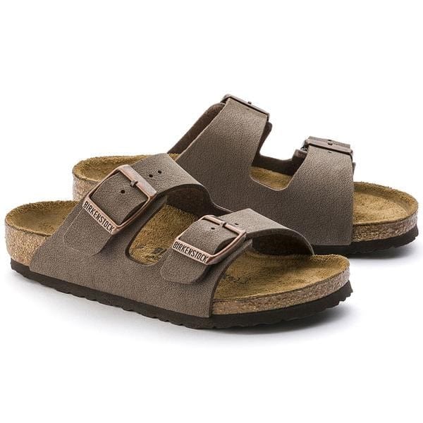 Load image into Gallery viewer, Birkenstock Arizona Small Kids Mocca BirkiBuc
