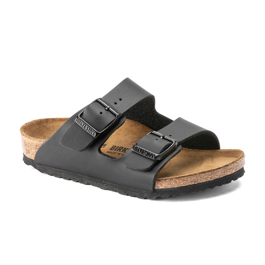 Birkenstock Kids Arizona Black Birko-Flor
