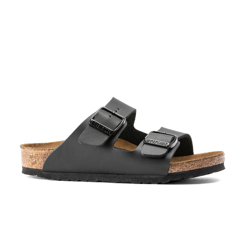Load image into Gallery viewer, Birkenstock Kids Arizona Black Birko-Flor
