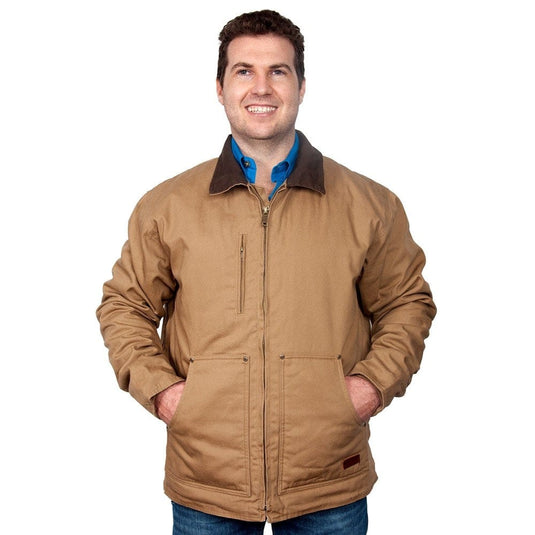 Just Country Mens Diamantina Jacket - Khaki