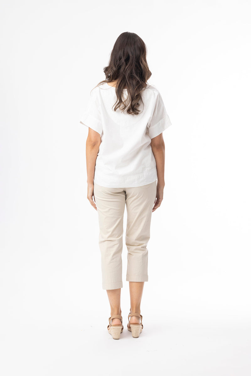 Load image into Gallery viewer, Orientique Womens Bangalene Pant Capri - Sand
