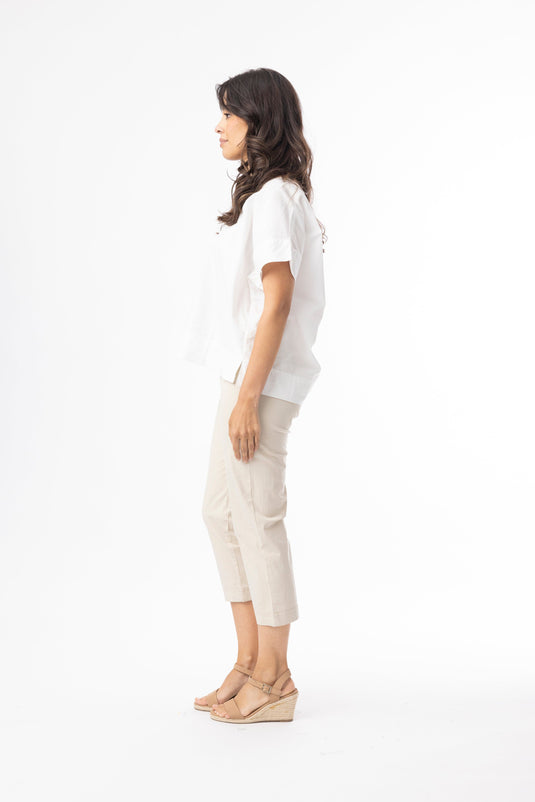 Orientique Womens Bangalene Pant Capri - Sand