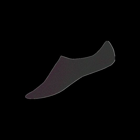 Humphrey Law Womens Cotton Blend Invisible Socks