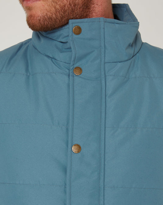 Pilbara Collection Mens Vest - Bluestone