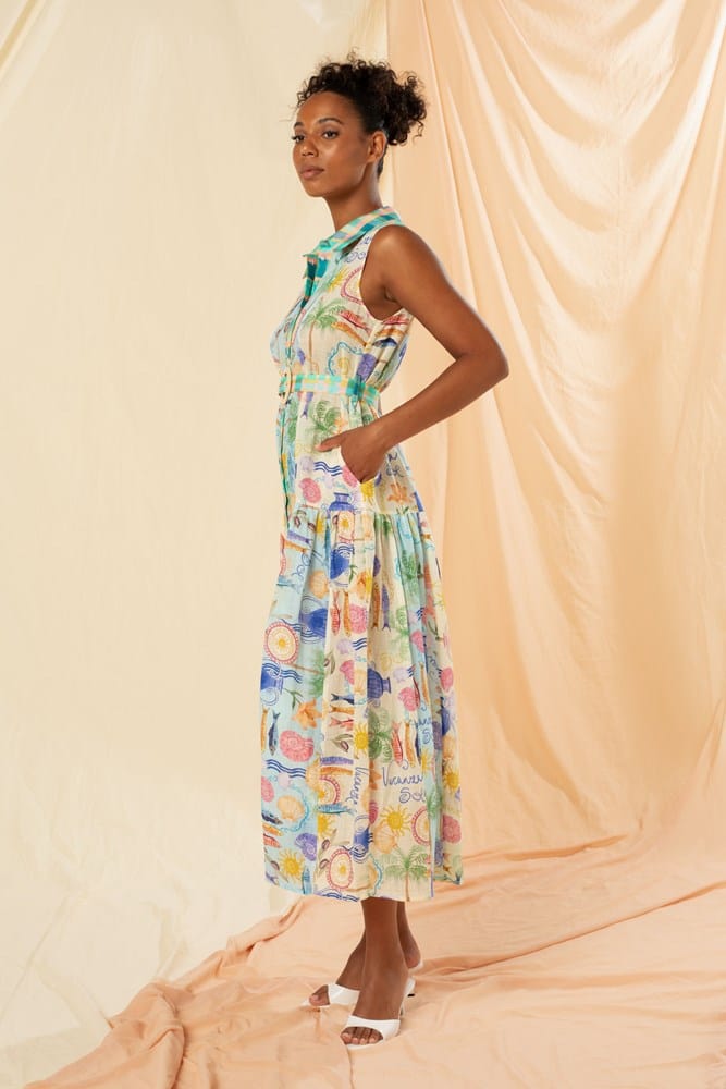 Load image into Gallery viewer, Kachel Womens Gilda Dress
